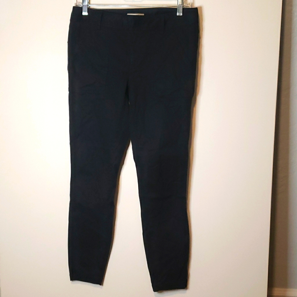"Like New" Black LOFT chino slacks work pants